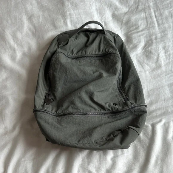 lululemon athletica | Bags | Lululemon Olive Green Backpack 